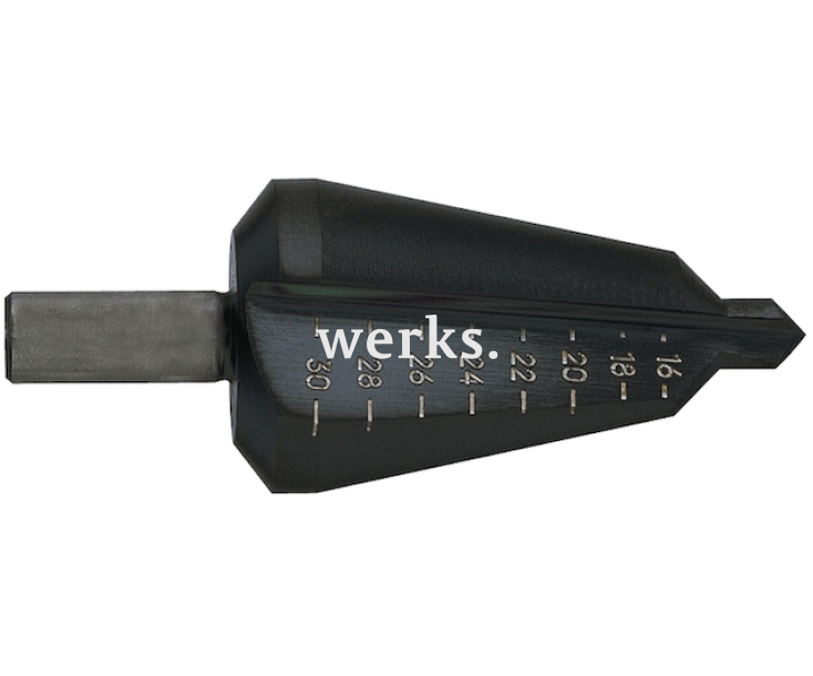 Сверло-шарошка по металлу ступенчатое Keil HSS-G 4,0-31,0 х 103 мм 326040310