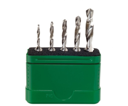 Набор сверл-метчиков комбинированных форма С 6.3 Wiha 79187 B5 28026 5 шт.