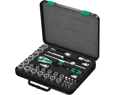 8100 SC 4 Набор трещоток Zyklop Speed, 1/2 Wera WE-003647