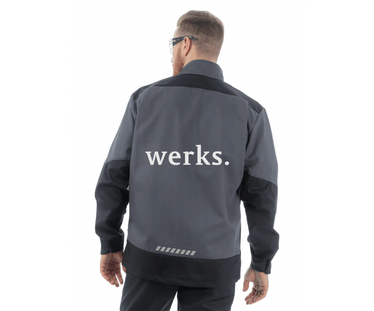 Летняя куртка Brodeks KS 234 серый/черный (XXL)