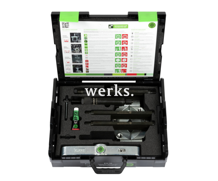 Набор для гидравлического демонтажа подшипников KUKKO 818-150