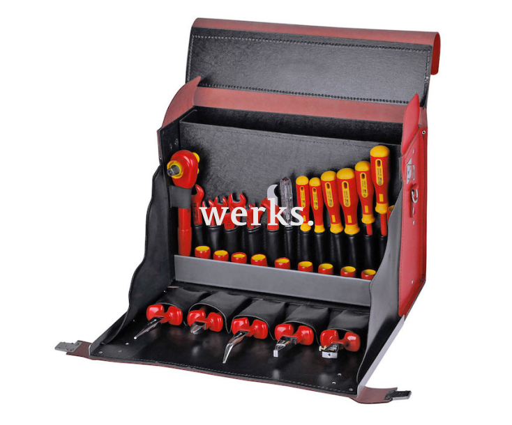 Набор диэлектрических VDE инструментов SAFETY 35 шт. Bernstein BS-8100