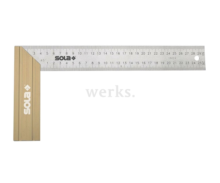 Угольник столярный SRB 500 Sola 500х170 мм 56012501