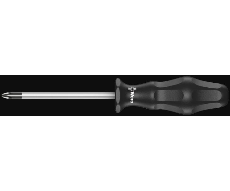 Отвертка Wera Kraftform Classic Phillips-Recess 1750 PH WE-031219 PH 0 х 60 крестовая