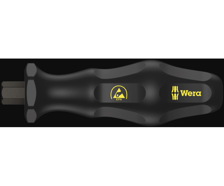 Держатель насадок ручной ESD Vario Wera Kraftform 80 WE-328458