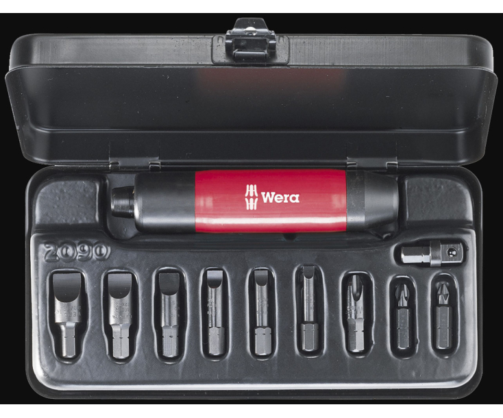 Набор ударных винтовертов Wera 2090/B 9 WE-073445