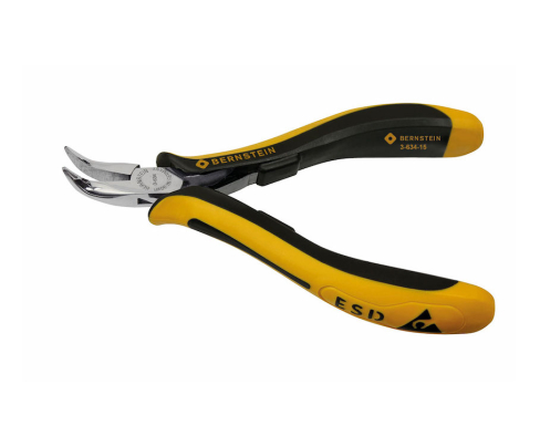 Плоскогубцы изогнутые прецизионные CLASSICline антистатические Bernstein BS-3-634-15