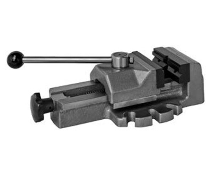 Машинные тиски эксцентриковые сверлильные 6542-100 Bison 326542050800