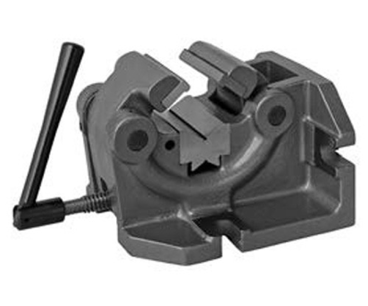 Машинные тиски для зажима круглых заготовок 6546-100 Bison 326545130000