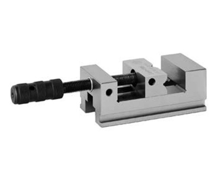 Прецизионные тиски неподвижные 6553-100-P Bison 326553050300