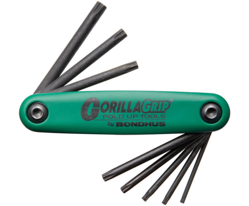 Складной набор штифтовых ключей TORX Bondhus 12632 8 предметов