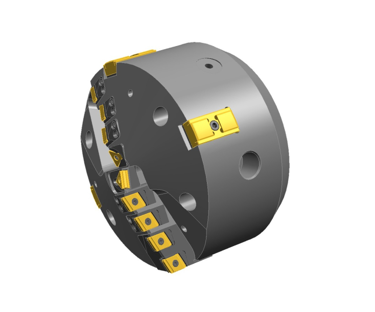 Сверлильная головка со сменными твердосплавными пластинами System BTA Type 43F Ø 199.00 – 368.99 мм Botek 512000104