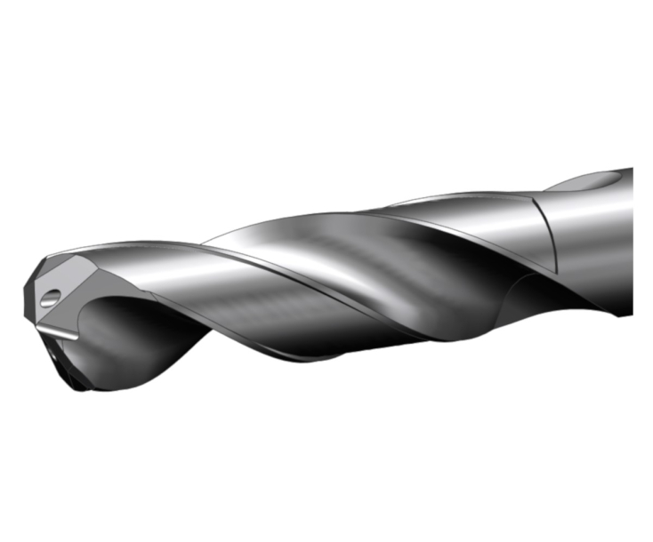 Цельное твердосплавное 2-х зубовое сверло для пилотных отверстий Type 153-03 Ø 6.50 мм длина 3 x Ø Botek 702004107