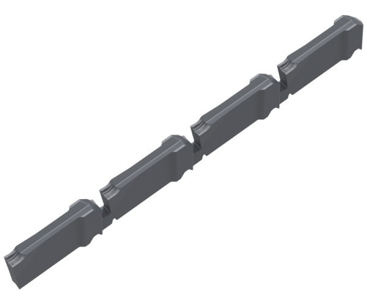 Твердосплавная пластина для прорезания канавок MC 10-4-2.50L12-F3 CTP1340 Ceratizit 70340290