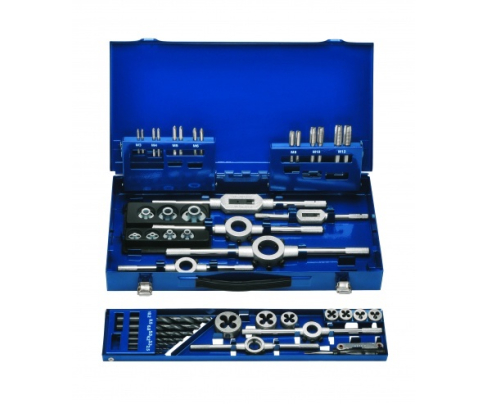 Набор для нарезания метрической резьбы M3-M12 DIN 352 Exact GQ-20333 42 предмета