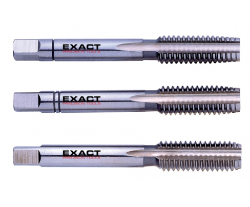 Метчик ручной однопроходной M5 DIN 352 Exact GQ-30103 квадратный хвостовик