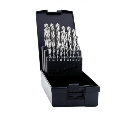 Набор спиральных сверл HSS-G тип N DIN 338 1 - 13 мм Exact GQ-32292 25 предметов