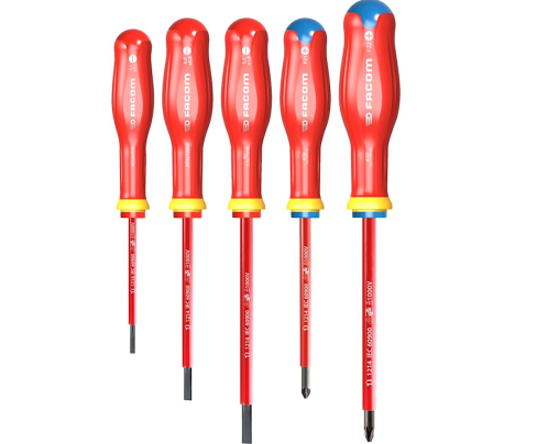 Набор VDE отверток SL PZ Facom AD.J5VE