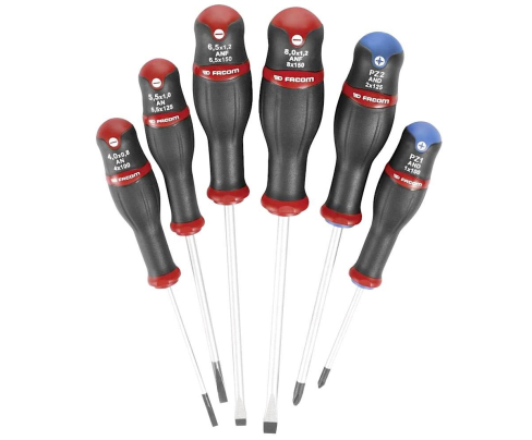 Набор отверток Protwist SL PZ Facom AND.J6 6 предметов