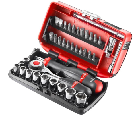 Набор бит и торцевых головок 38 предметов Facom R.360NANO-U1