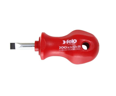 Отвертка Felo profi серия 200 5,5 x 58 шлицевая укороченная 20055090