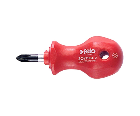 Отвертка Felo Stubby крестовая Phillips короткая PH2x25 20202090