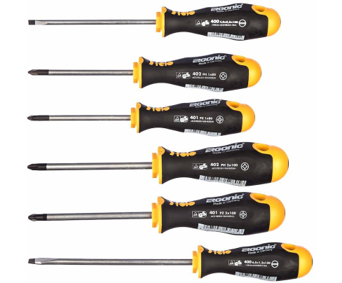 Набор отверток Felo Ergonic SL PH PZ в коробке 6 предметов 40096118