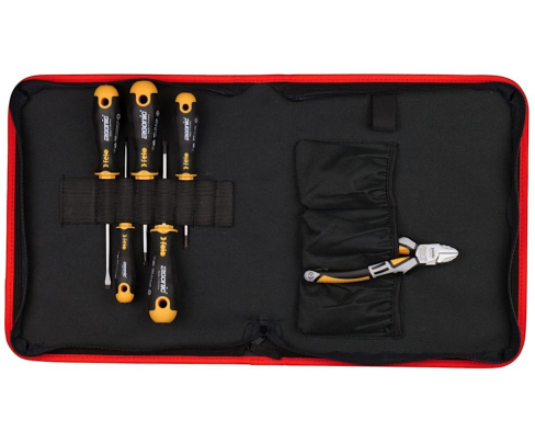 Набор отверток Felo Ergonic SL PH PZ с бокорезами в сумке 6 предметов 40090604