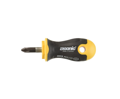 Отвертка крестовая Phillips Felo Ergonic Stubby PH2 x 25 40202010