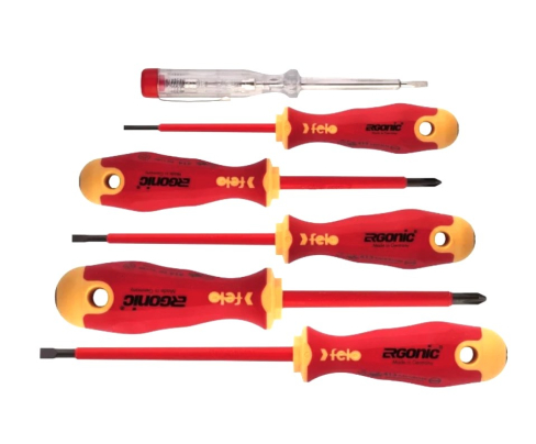 Набор отверток SL PH Felo Ergonic VDE с пробником 6 предметов 41396398