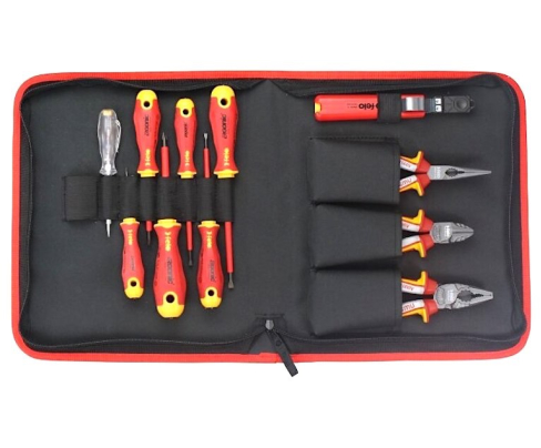 Набор отверток SL PH PZ Felo Ergonic E-Slim VDE с пробником и ШГИ 11 предметов 41381104