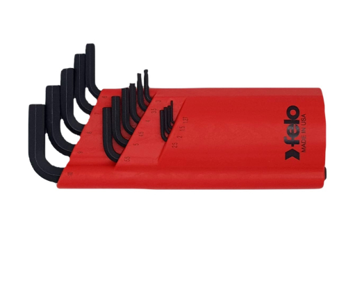 Набор штифтовых ключей HEX со сферической головкой Felo 15 предметов 35515001