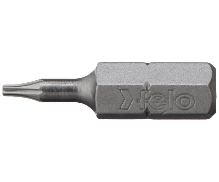 Бита Felo Industrial для шлицов со звездообразным профилем TORX серия 026 TX8 x 25 02608010