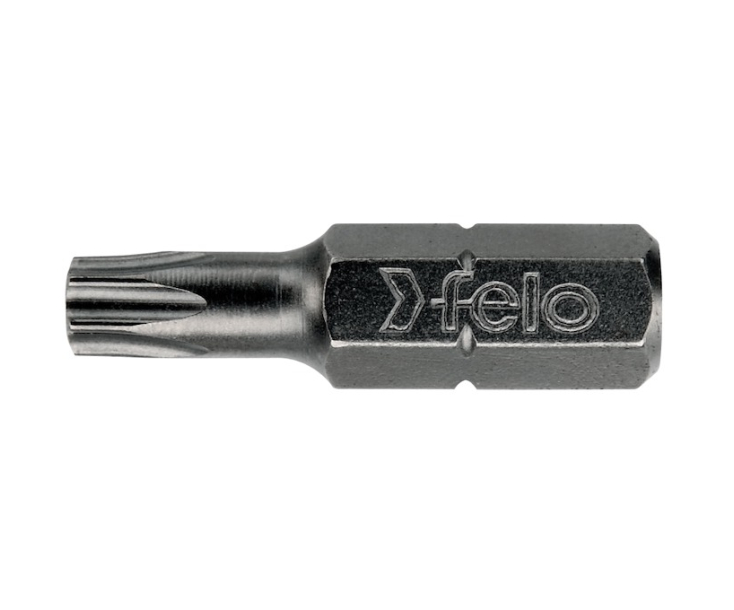 Бита Felo Industrial для шлицов со звездообразным профилем TORX серия 026 TX10 x 25 02610010