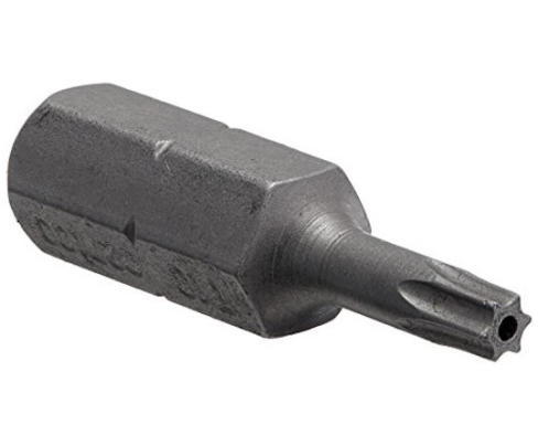 Набор бит Felo Industrial серия 027 TORX TR для винтов с предохранительным штифтом TX8 TR x 25 02708010 10 шт.