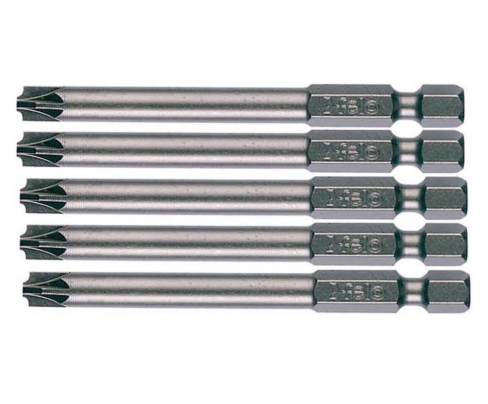 Набор бит XENO Felo Industrial PZ1 / SL 73 мм 03110110 5 шт.
