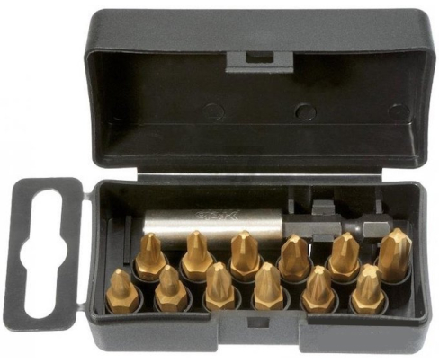 Набор бит Felo TIN с держателем PH PZ 13 предметов 02291076