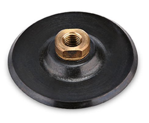 Тарельчатый шлифовальный круг с креплением "липучка" 100 мм M14 Flex 253814