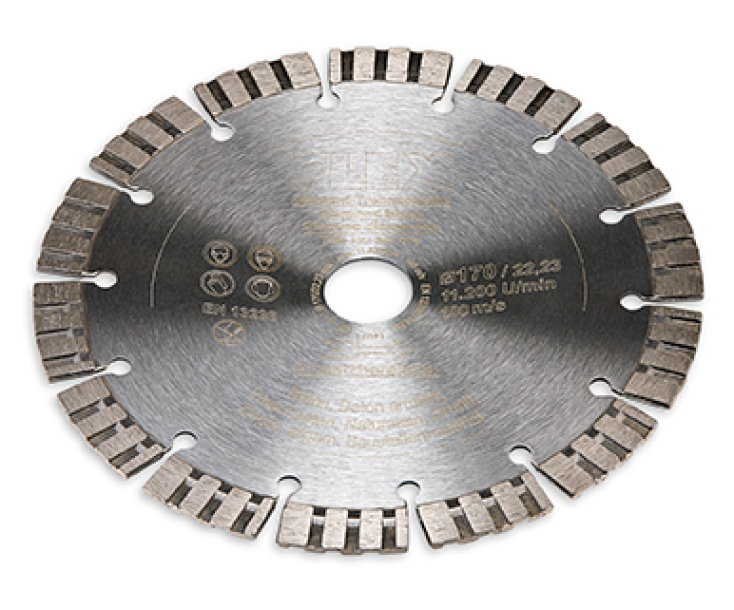 Алмазный отрезной диск 170 x 22,2 мм Flex 347515