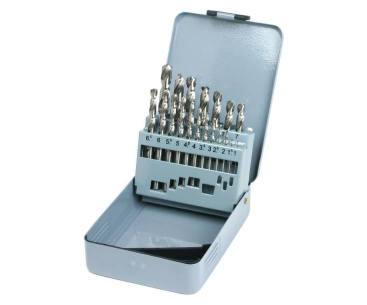 Набор свёрл DIN 338 HSSE 1,0-10,0 мм 19 шт GSR 08347100