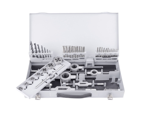 45-ч. Набор ручных метчиков и плашек DIN 352/223 M3-M12 HSSE Werks W.16862060