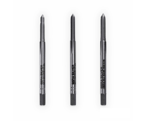 Метчики ручные HSSE-V3 DIN 352 6H M 2,5 набор (3 шт) для титановых сплавов GSR B09407110