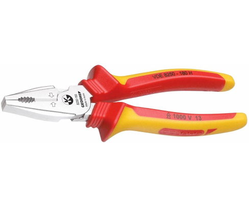 Пассатижи VDE 8250-160 H силовые комбинированные 160 мм Gedore 1550942