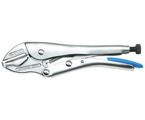Клещи зажимные 137 10 с регулировочным винтом и расцепляющим рычагом 230 мм Gedore 6406700