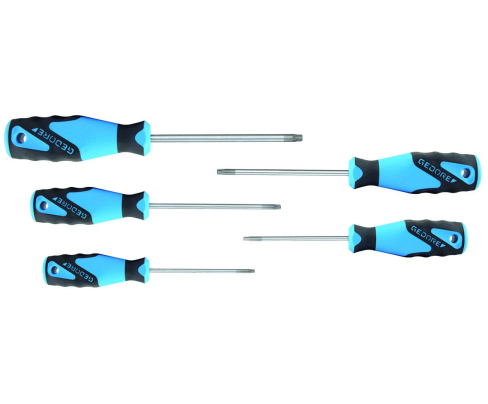 Набор отверток с трехкомпонентными рукоятками 5 предметов TORX T10-T30 Gedore 1482327