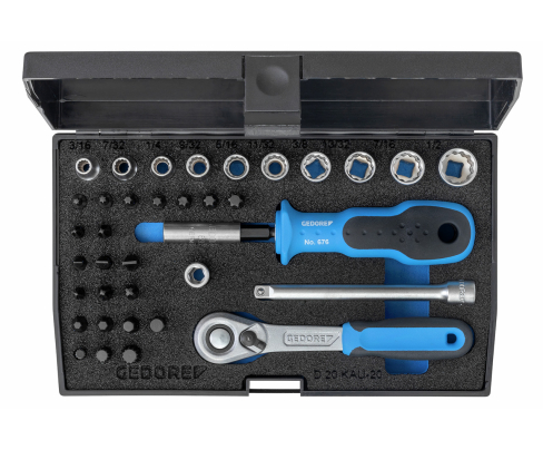 Набор торцевых головок 1/4