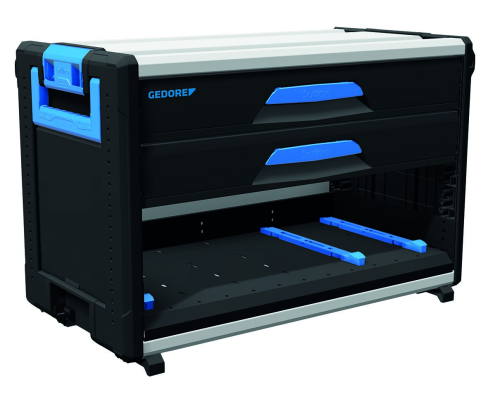 Модуль инструментального ящика WorkMo W3, 2 ящика H6, с отделением для L-BOXX + S-BOXX Gedore 2954354