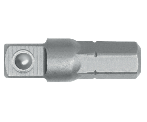 Переходник 1/4 кв. х 1/4 шестигран. длина 25 мм Gedore 3300149