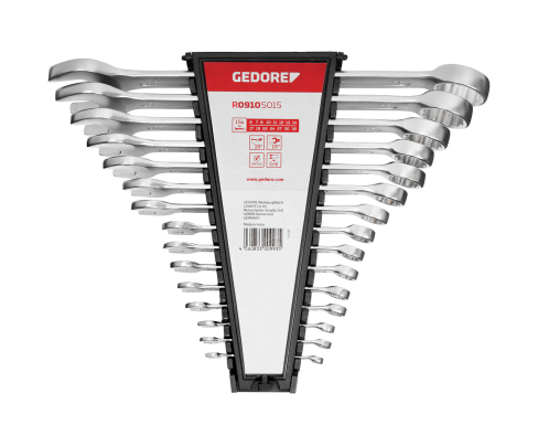 Набор гаечных ключей комбинированных размер 6-32мм 15шт. Gedore 3300993