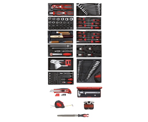 Набор инструментов 11xCT модулей +вар.инструменты 166шт. Gedore 3301657